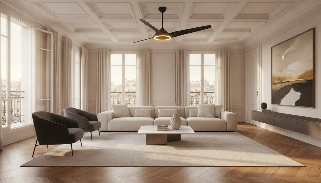 Ventilateur plafonnier design LED : L'alliance parfaite du style et du confort en 2026