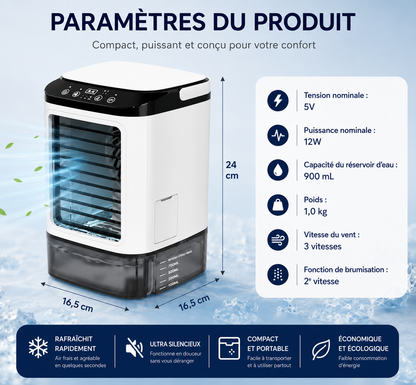 Mini Climatiseur Portable Fresko™