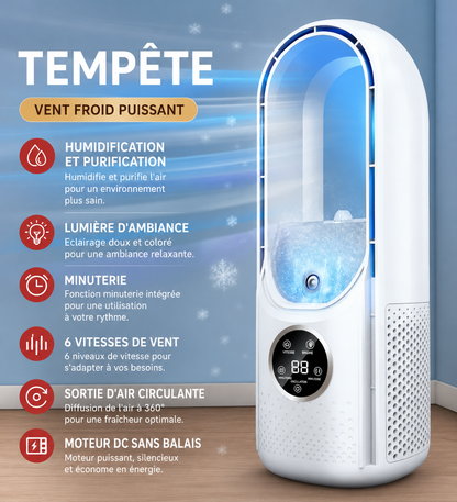 Ventilateur de Bureau Sans Pales Fresko™